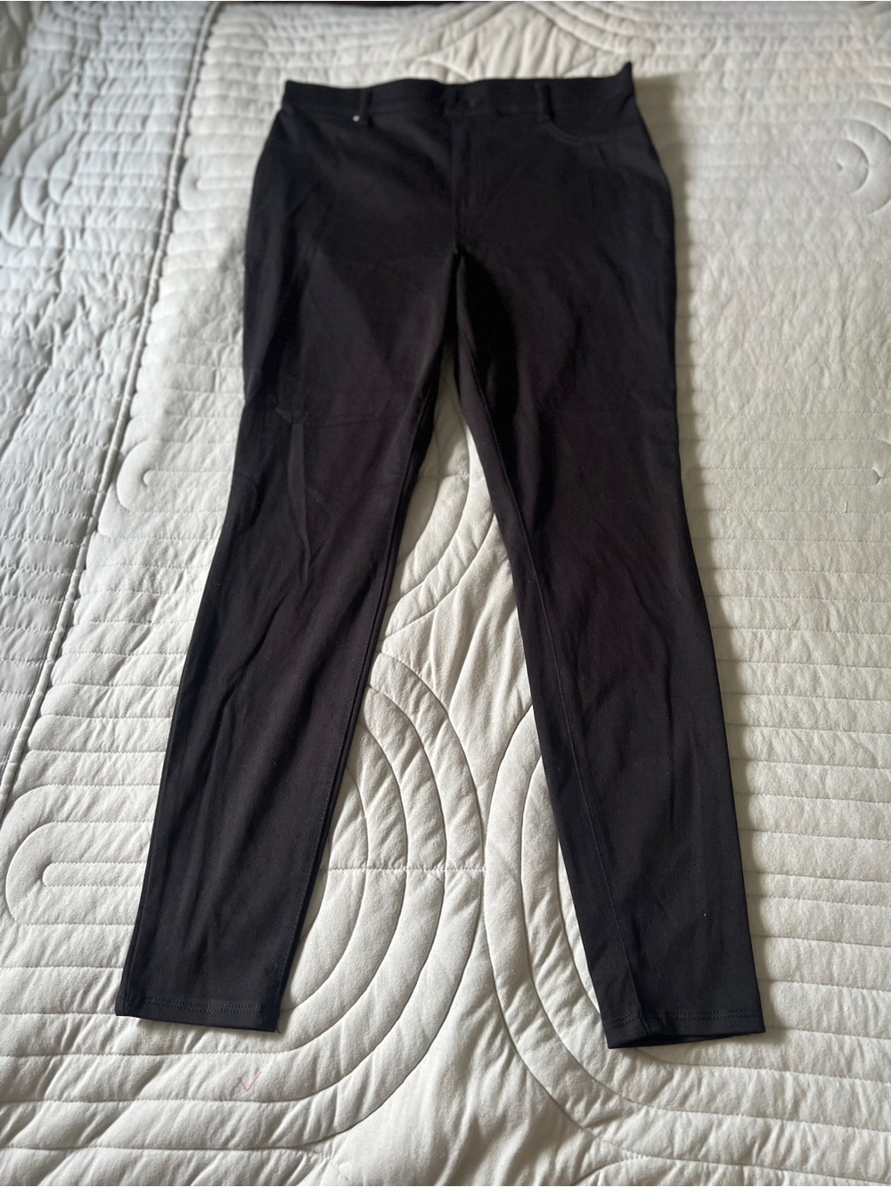 Time and Tru Black Slim Stretch Joggers for Men